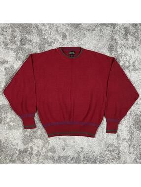 Vintage Red Colours by Alexander Julian knitted sweater